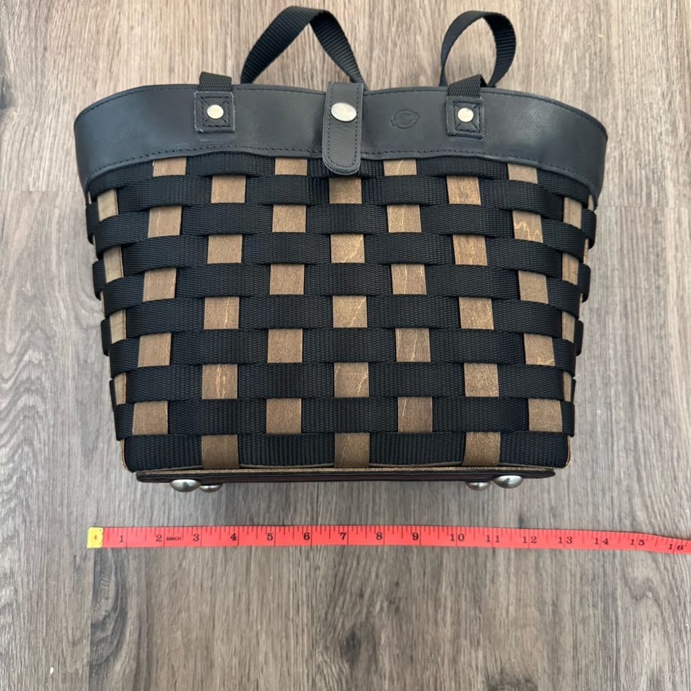 Longaberger Basket Black Purse - Picture 7 of 8